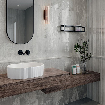 Накладная раковина KERAMA MARAZZI Vento 50 белая матовая