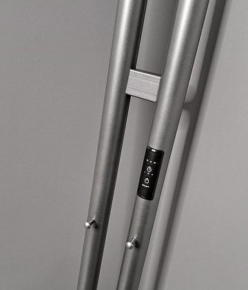 Полотенцесушитель электрический Indigo Style LSE120-10GFMRt graphite metallic
