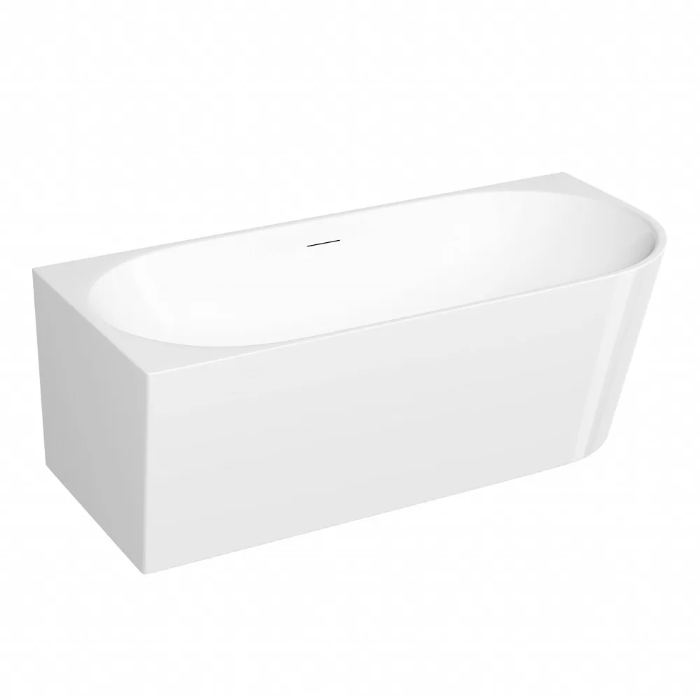 Акриловая ванна Sancos Грань (Edge) FB23L 170x80 см, угловая, левая, белая, со сливом-переливом Sancos — официальный сайт