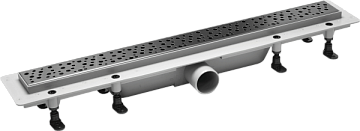 Душевой трап (лоток) Plastbrno DESIGN 5 SZA5850 с решеткой и опорами