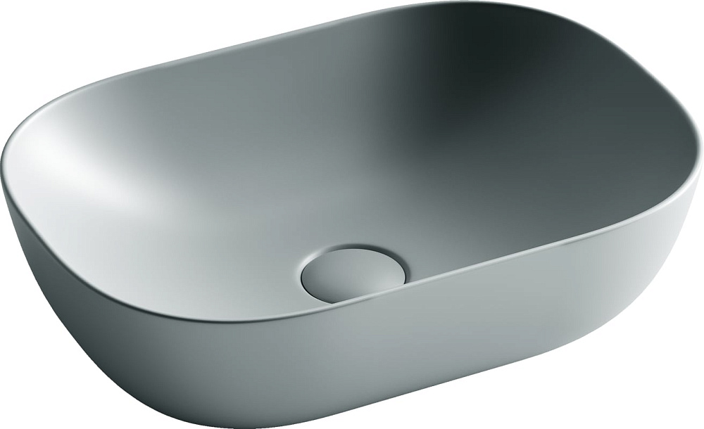 Тумба с раковиной Sancos Folk 160 grey soft, столешница черный мрамор TT160A1X, раковина CN6009MH