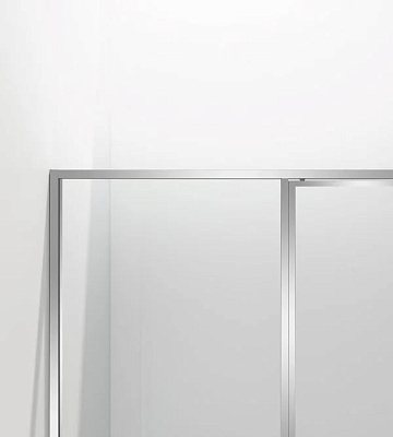 Душевой уголок Vincea Slim VSR-4SLP9012CL 120х90 см, профиль глянцевый хром, стекло прозрачное