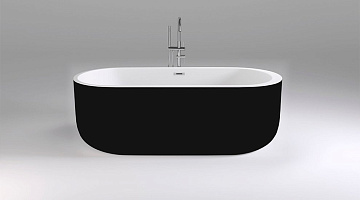 Акриловая ванна Black&White Swan SB109 170x80 см, 109SBBL