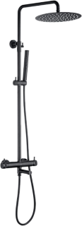 Душевая стойка Allen Brau Priority 5.31A10-31, с изливом черная
