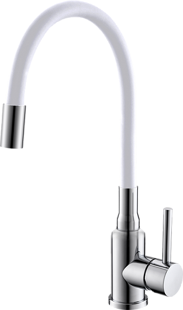 Смеситель для кухни Alveus Flexa 1147019 белый