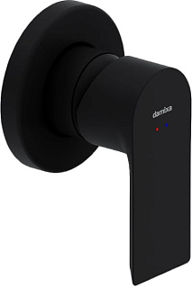 Встраиваемый смеситель Damixa Apollo 477500300 С ВНУТРЕННЕЙ ЧАСТЬЮ, матовый черный