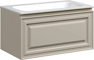 Тумба под раковину Sancos Very 80 подвесная Beige soft (капучино), VR80CE
