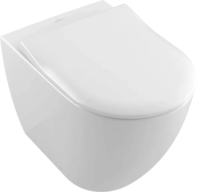 Чаша для унитаза приставного Villeroy & Boch Subway 2.0 5602R0R1 Sancos — Оригинал