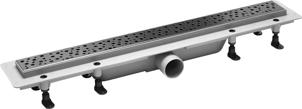 Душевой трап (лоток) Plastbrno DESIGN 5 SZA5750 с решеткой и опорами Sancos — официальный сайт
