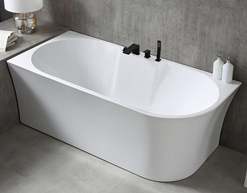 Акриловая ванна Abber 170x80 см, левая, AB9335-1.7 L