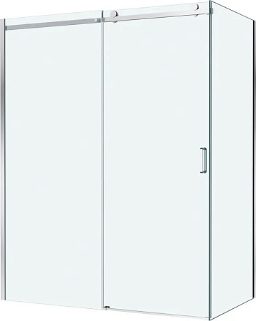 Душевой уголок BelBagno Soft Close-2 AH-1-160/100-C-Cr профиль хром