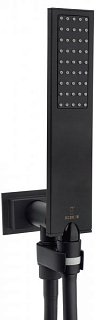 Душевой гарнитур Bossini Flat-One Flat-One C13011C.073, черный