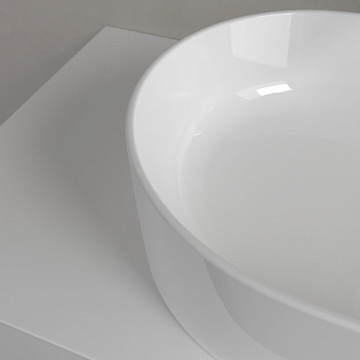 Накладная раковина Villeroy & Boch Collaro 4A1956R1 альпийский белый, CeramicPlus