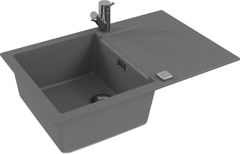 Мойка кухонная Alveus Cadit Granital 20 concrete Sancos — официальный сайт