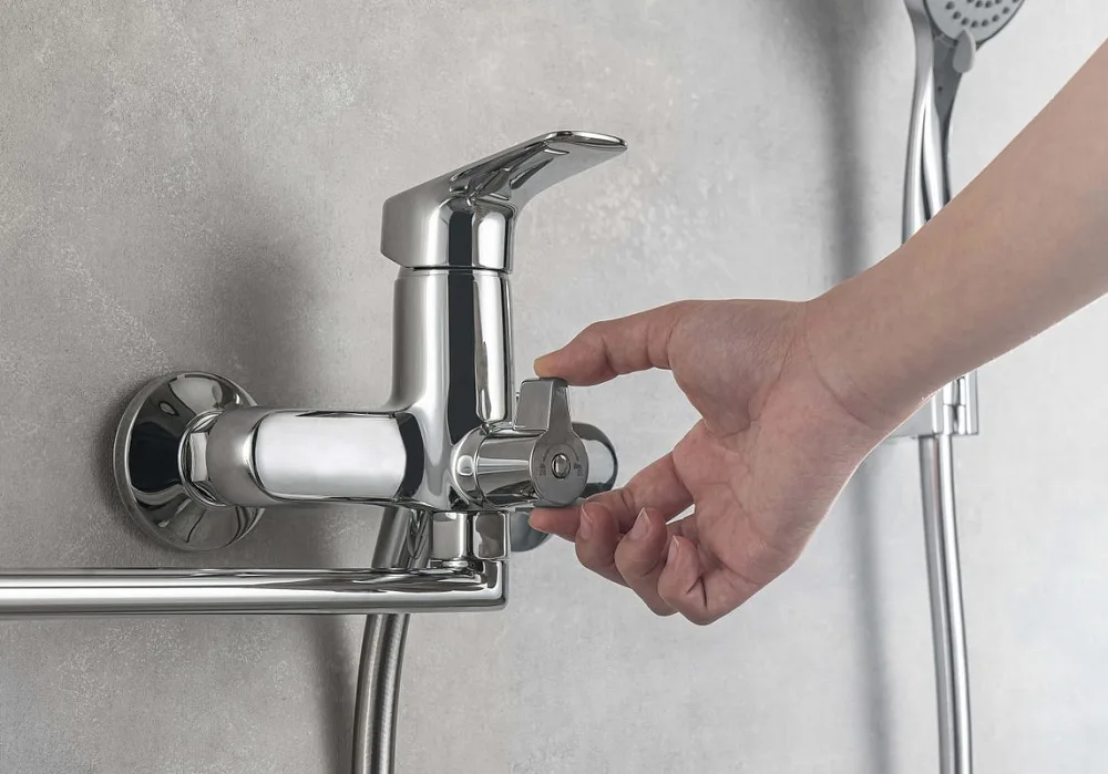 Смеситель для ванны с душем AQUATEK Вега AQ1042CR, хром Sancos — официальный сайт