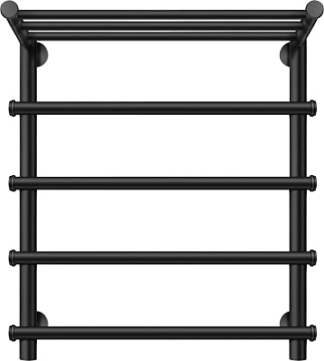 Полотенцесушитель электрический Secado Турин 1 СП 60x60, черный, L