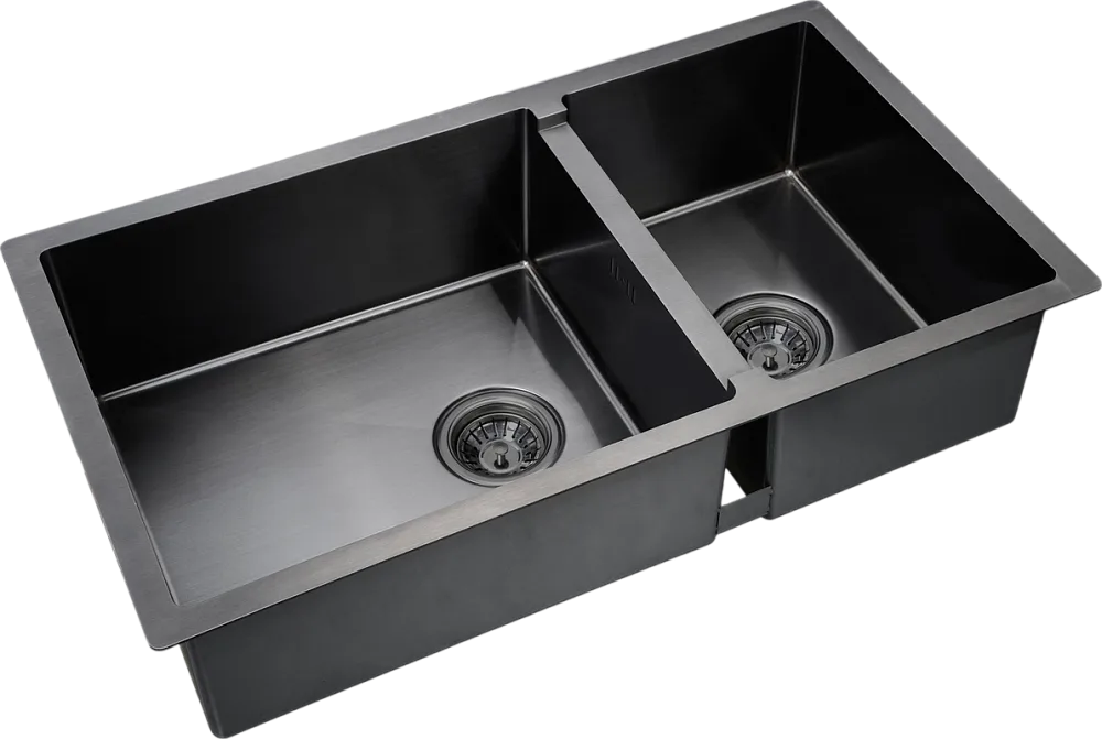 Мойка кухонная Zorg Inox PVD 78-2-44 grafit Sancos — официальный сайт