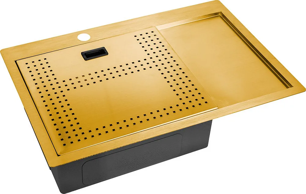 Мойка кухонная Zorg Master N-7852-L Bronze Sancos — официальный сайт