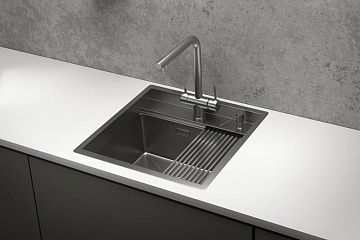 Мойка кухонная Granula Kitchen Space 5051, сталь сатин