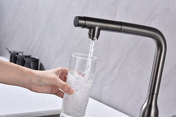 Смеситель для кухни Paulmark Urban Ur213104-B беретта