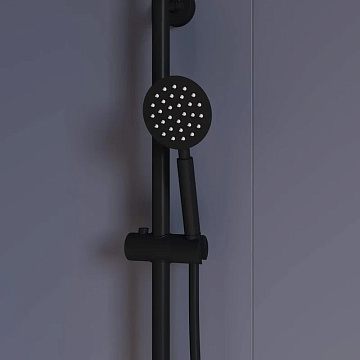 Душевая стойка RGW Shower Panels SP-24B, матовый черный