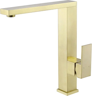 Смеситель для кухни Abber Daheim AF8214G золото