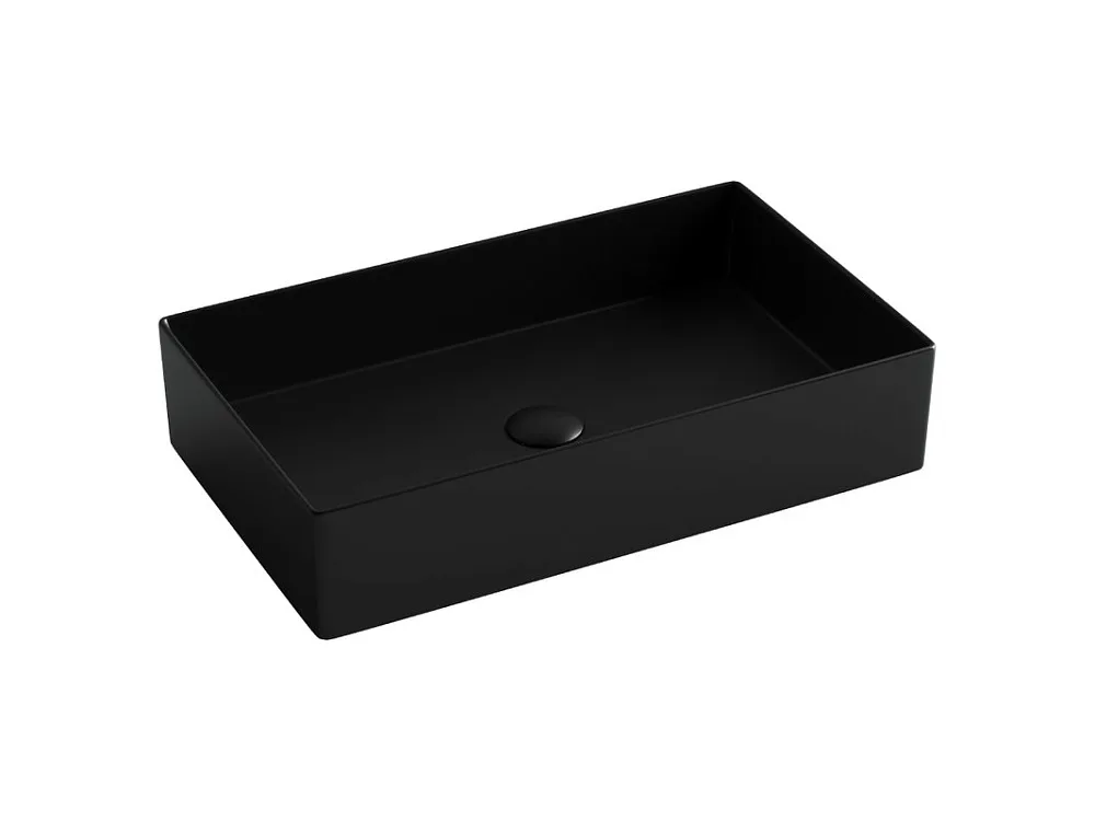 Накладная раковина Ceramicanova Element CN6070MB черная матовая Sancos — официальный сайт