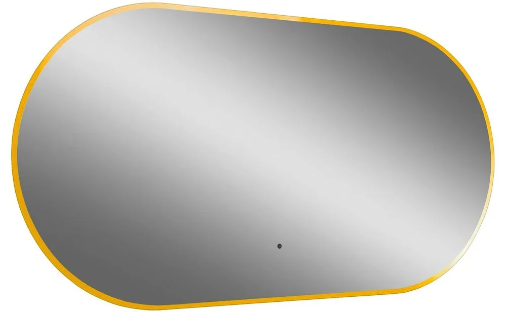 Зеркало Art&Max Torino Gold 55х105 золотое, с LED-подсветкой, 6000k Sancos — официальный сайт