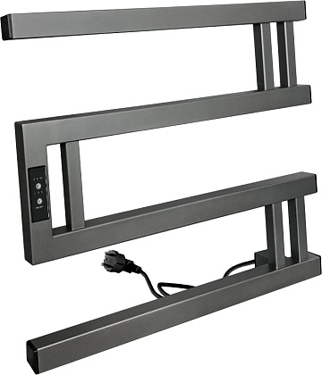 Полотенцесушитель электрический Indigo Muza DGM40-50GFMRt graphite metallic