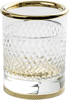 Стакан Boheme Aura 10252-G gold