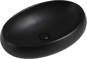 Накладная раковина Abber Bequem AC2102MB матовая черная