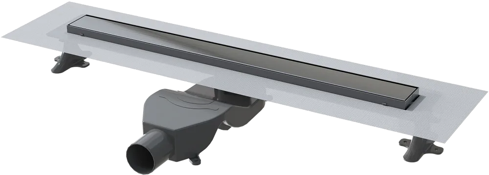 Душевой трап (лоток) Boheme Premium Linear 60 см, gun metal Sancos — официальный сайт