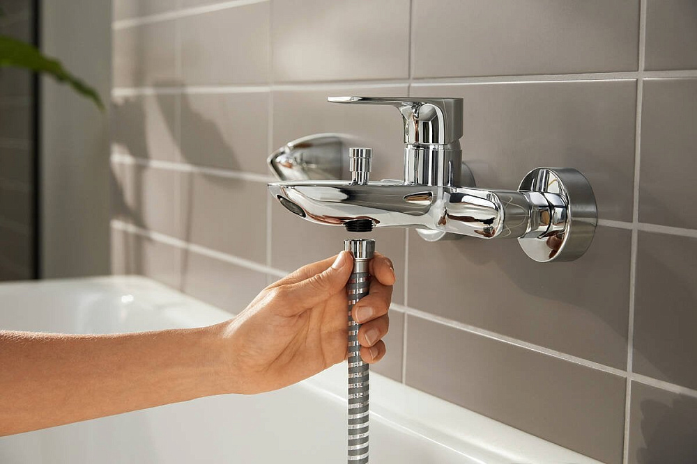 Смеситель для ванны с душем Hansgrohe Rebris E 72450000, хром
