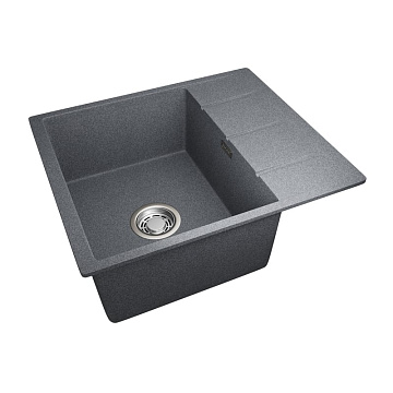 Мойка кухонная Emar Quartz EMQ-1580.Q, антрацит