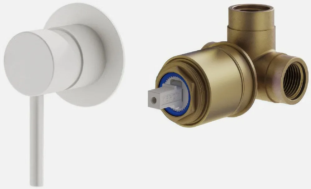 Встраиваемый смеситель Plumberia Selection Ixo KITXO1135BO С ВНУТРЕННЕЙ ЧАСТЬЮ, мат Sancos — официальный сайт