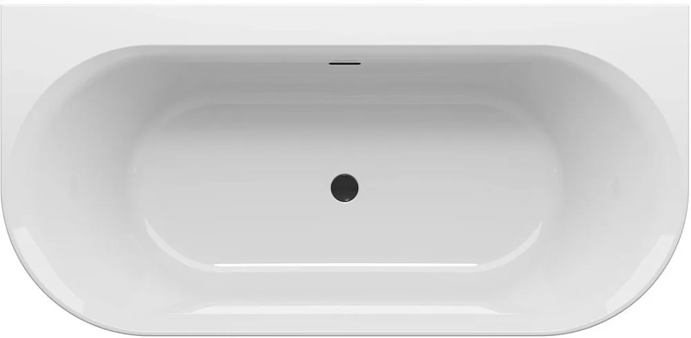 Акриловая ванна Ravak Ypsilon W 180x85 см, пристенная, белая, овальная, на ножках Sancos — официальный сайт