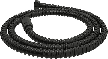 Душевой шланг Wasserkraft Elbe 7400 A240, 150 см, черный матовый