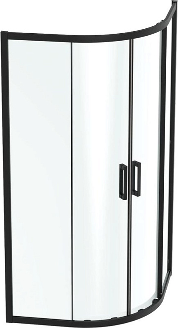 Душевой уголок Ideal Standard Connect 2 100x100, профиль черный шелк
