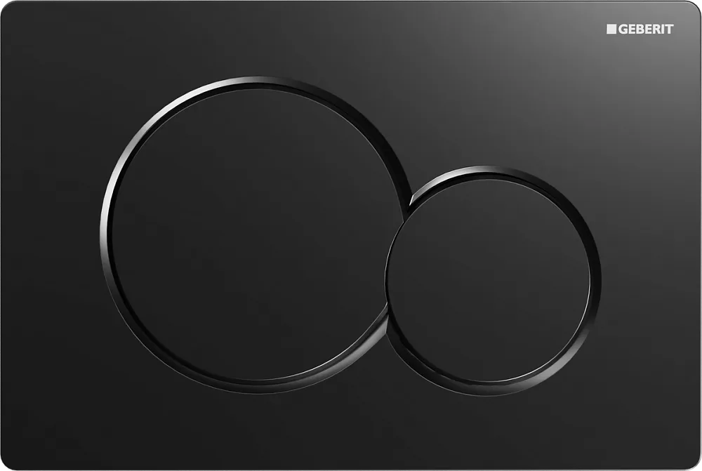 Кнопка смыва Geberit Sigma 01 115.770.DW.5 черная Sancos — официальный сайт