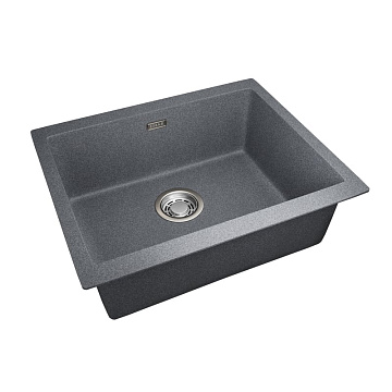 Мойка кухонная Emar Quartz EMQ-1555.P, антрацит
