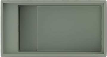 Мойка кухонная Omoikiri Kinaru 86-U/I wind green