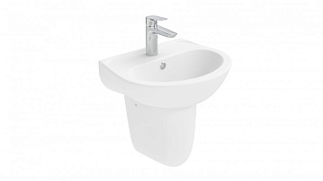 Раковина Creavit Oval TP145-00CB00E-0000 белая глянцевая