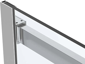 Душевой уголок Vincea Como Soft VSR-1CS1012CL 120x100 см профиль хром, стекло прозрачное