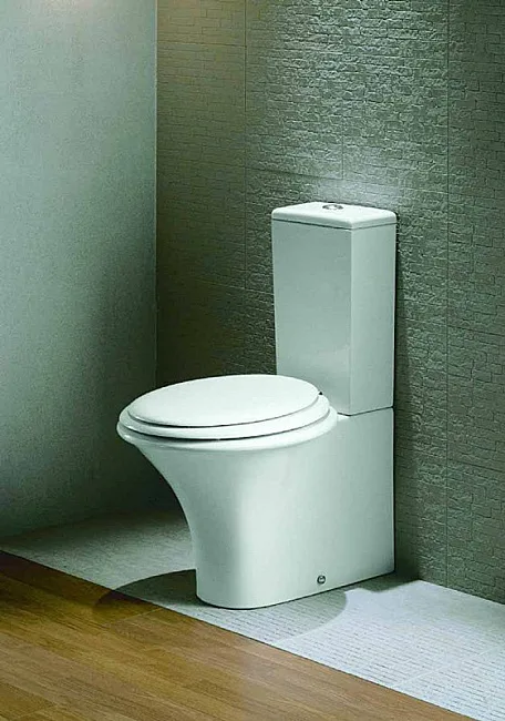 Крышка-сиденье Hatria Sculture Y0I501 петли хром Sancos — Оригинал