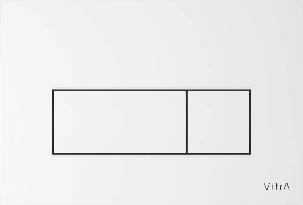 Кнопка смыва VitrA Root Square 740-2300 белая глянцевая Sancos — официальный сайт