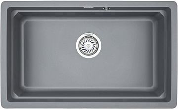 Мойка кухонная Granula Kitchen Space 7303U, алюминиум