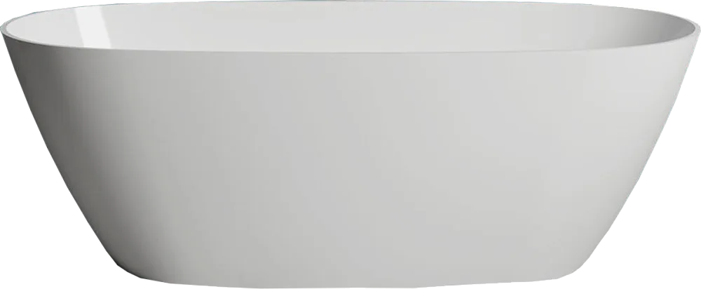 Ванна из искусственного камня Salini Sofia 165x75 см, отдельностоящая, белая, овальная, со сливом-пе Sancos — официальный сайт