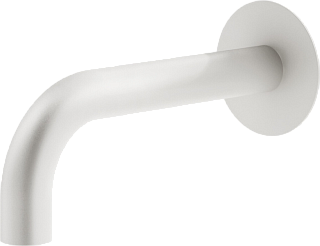 Излив Plumberia Selection Ixo SPT0060BO для ванны, матовый белый