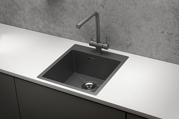 Мойка кухонная Granula 4600, графит матовый