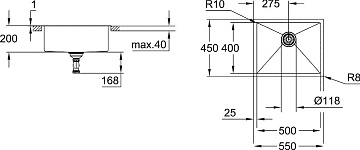 Мойка кухонная Grohe K700 31726SD0